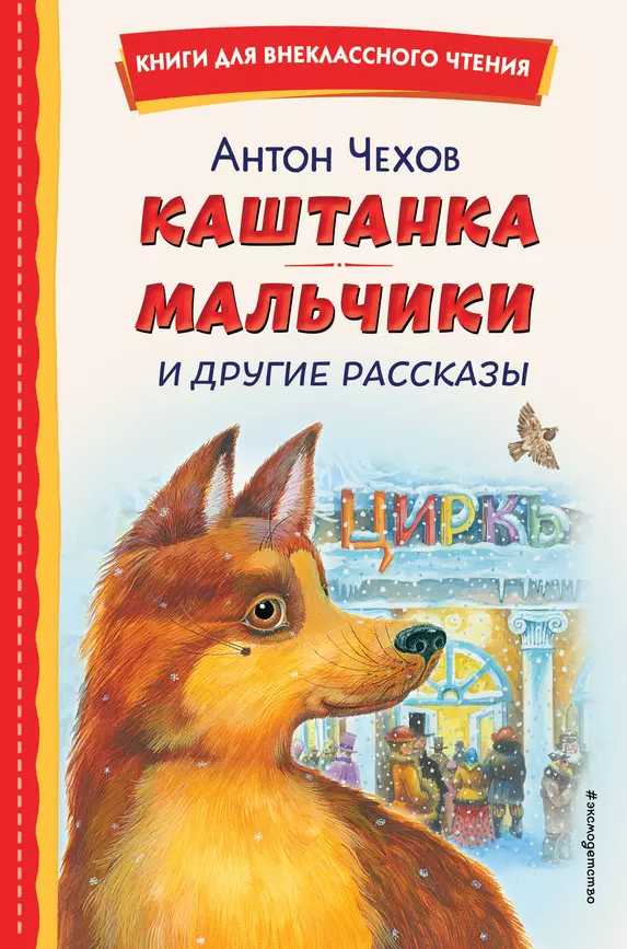 Каштанка Мальчики и другие рассказы Книга Чехов 6+