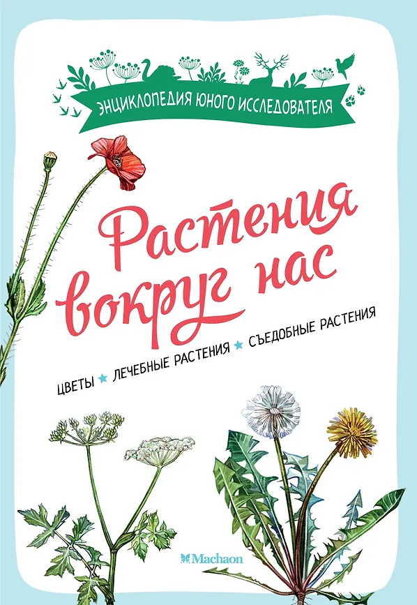 Растения вокруг нас Цветы Лечебные растения Сьедобные растения Энциклопедия Куплан Ф 6+