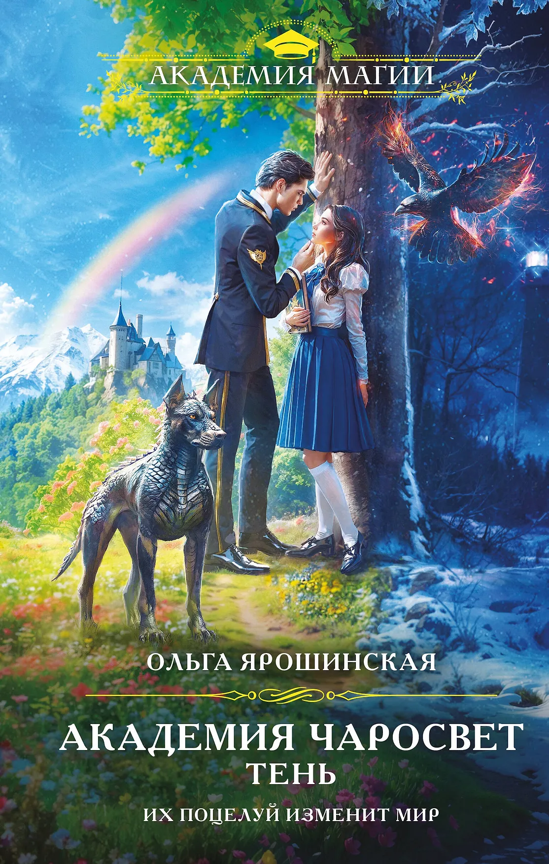 Академия Чаросвет Тень Их поцелуй изменит мир Книга Ярошинская Ольга 16+