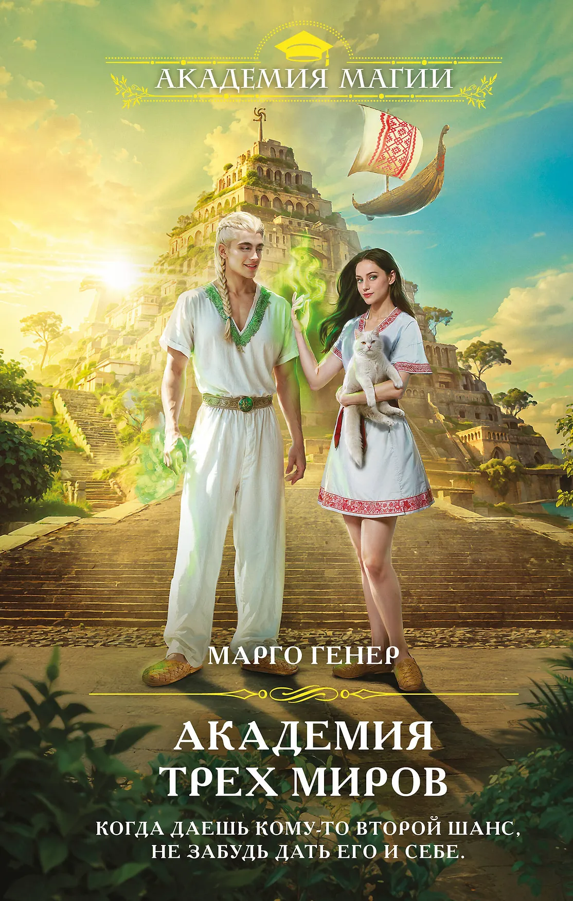Академия трех миров Книга Генер Марго 16+