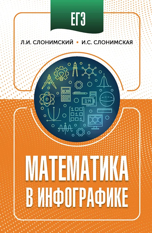 ЕГЭ Математика в инфографике Справочник Слонимский ЛИ 12+
