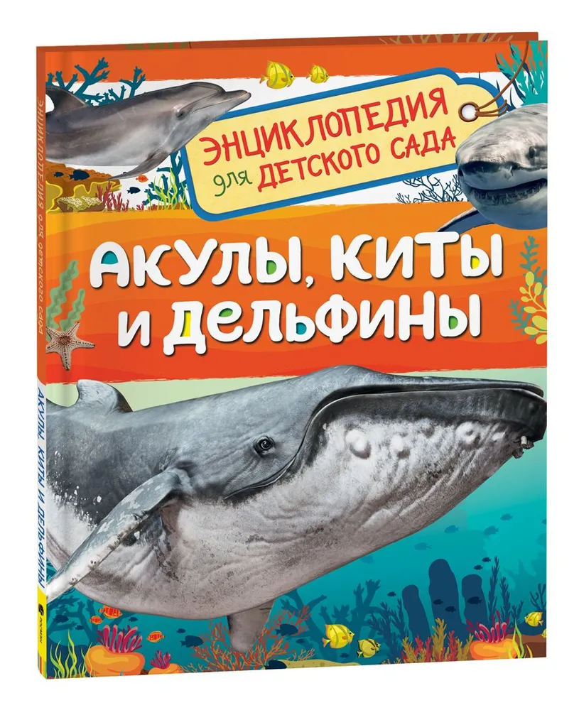 Акулы киты и дельфины Энциклопедия Попова ЛА 0+