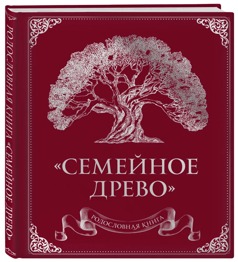 Родословная книга Семейное древо красная Книга