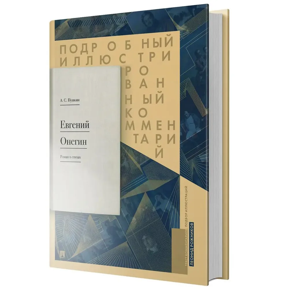 Подробный иллюстрированный комментарий к роману в стихах Евгений Онегин Книга Рожников ЛВ 12+