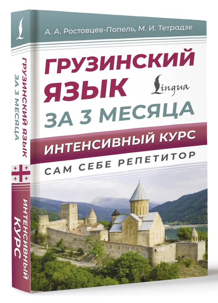 Грузинский язык для новичков Пособие Ростовцев-Попель АА 12+