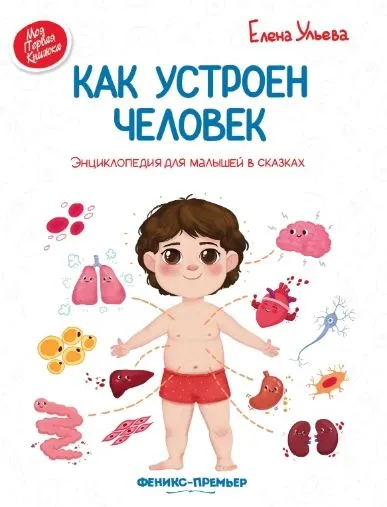Как устроен человек энциклопедия для малышей в сказках Энциклопедия Ульева Е 0+
