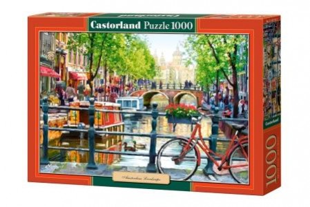 Пазл Castorland Puzzle Пейзаж Амстердам 1000 деталей 68х47см С-103133 3+