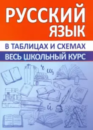 Русский язык Весь школьный курс в таблицах и схемах Справочник Жуковина ЕА 6+