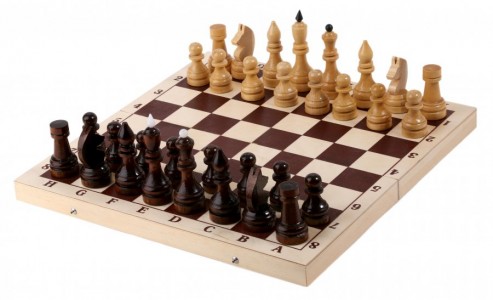 Настольная игра Шахматы турнирные в комплекте с доской Е-1