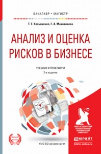 Анализ и оценка рисков в бизнесе учебник и практикум для бакалавриата и магистратуры учебник Касьяненко