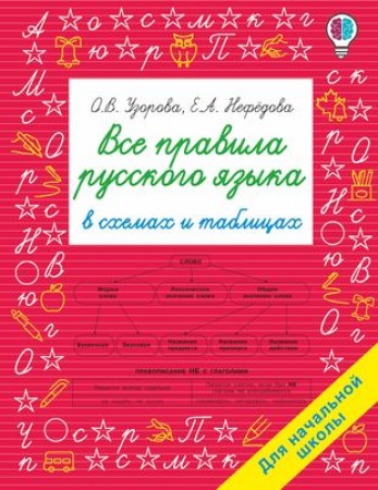 Все правила русского языка в схемах и таблицах Пособие Узорова ОВ 6+