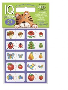 IДидактический набор IQ парочки Большой маленький 25963