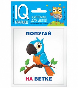 Карточки для детей IQ малыш Кто где находится Наглядное пособие 0+