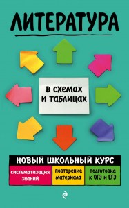 Литература Новый школьный курс в схемах и таблицах Справочник Титаренко Елена 6+