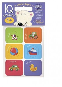 Дидактический набор IQ вкладыши Цвета и формы 1+ 26007