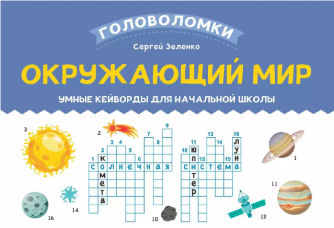 Окружающий мир Умные кейворды для начальной школы Пособие Зеленко С 0+